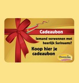 Faja Lobi Surinaamseten Cadeaubon