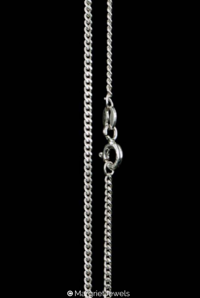 Necklace GOURMET, white gold