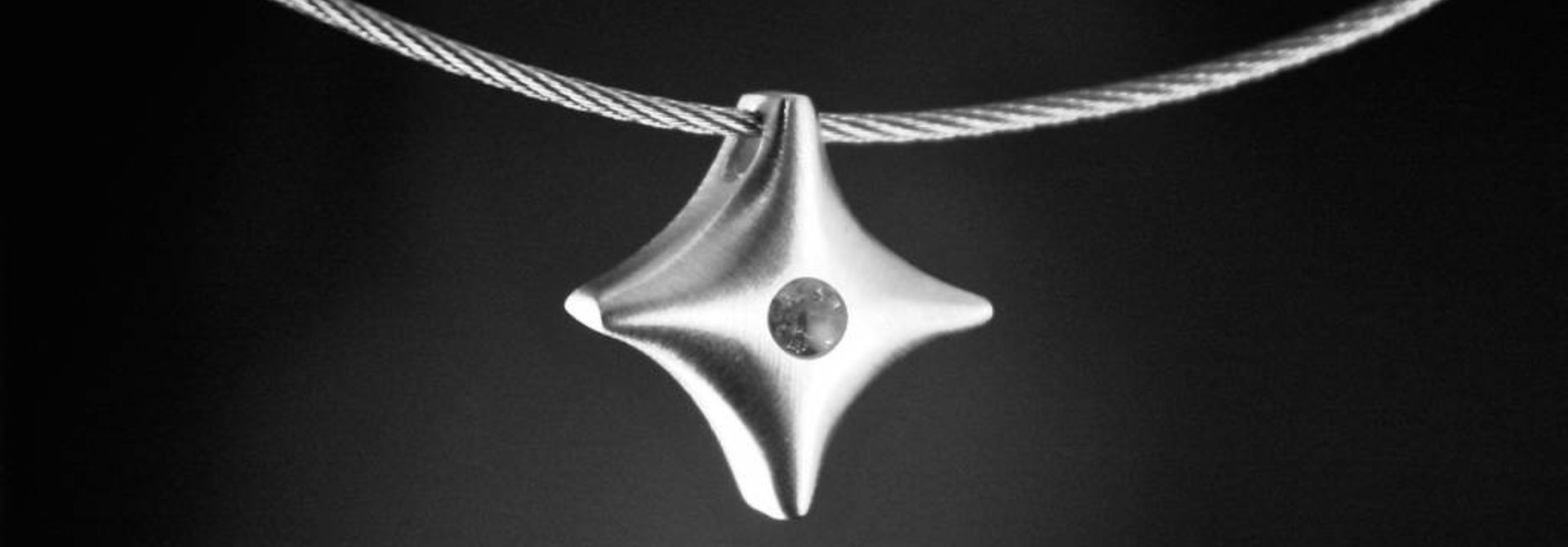 (As)hanger TWINKEL, zilver