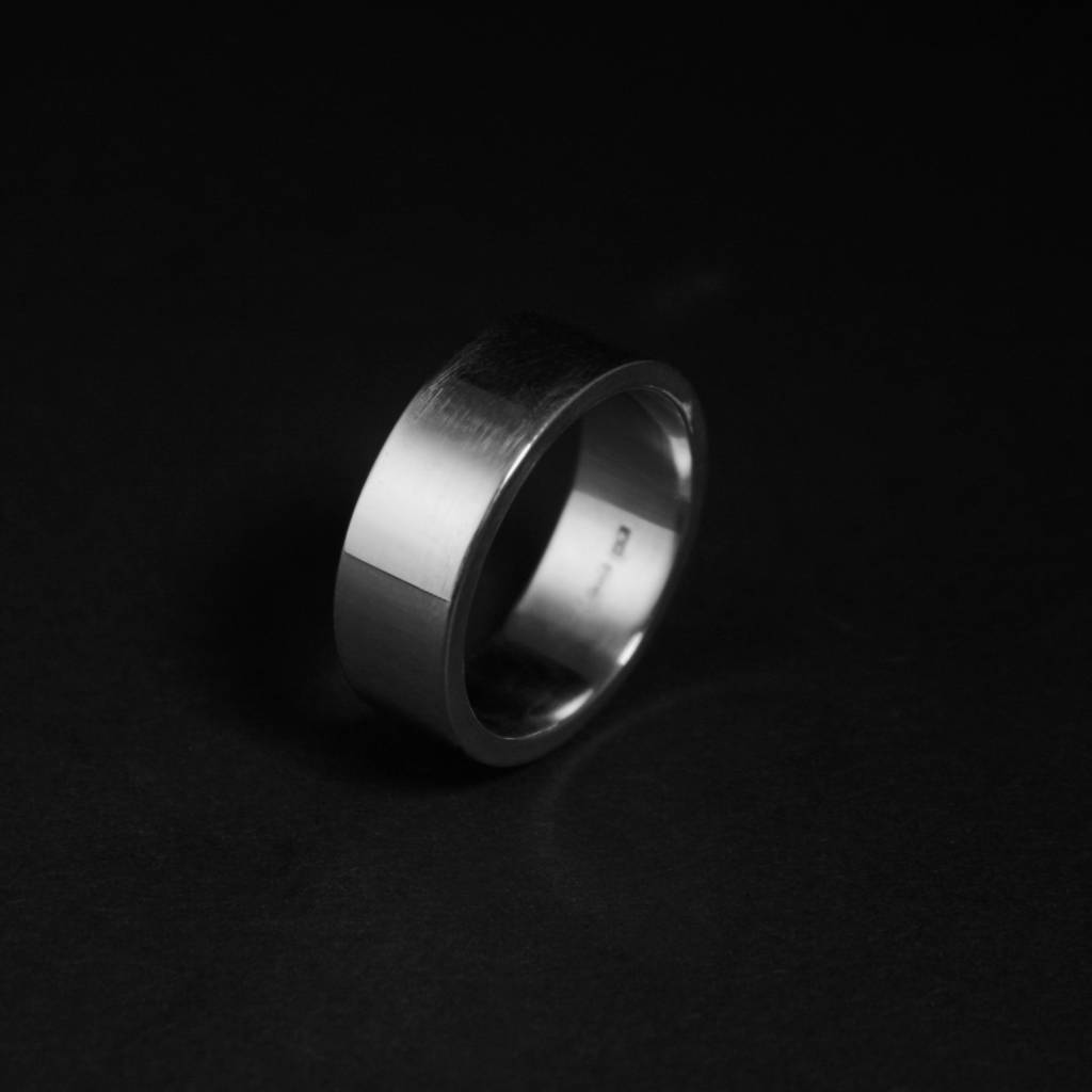 Ring FLAT, zilver-1