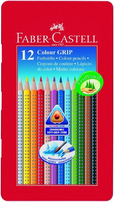 Faber Castell Farbstifte Colour Grip 2001 12er Blechetui