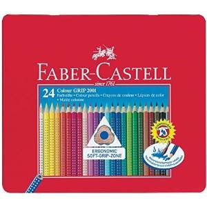 Faber Castell Farbstifte Colour Grip 2001 24er Blechetui