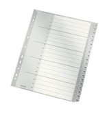 Leitz Plastik-Register Zahlen 1-20, 20 Blatt, DIN A4