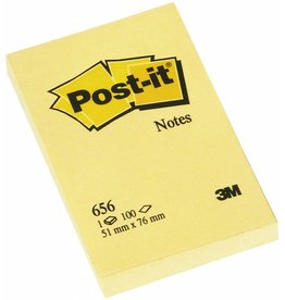 Post-it Haftnotizen gelb, 51 x 76 mm, 12x 100 Blatt