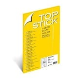 TOP STICK Etiketten 105 x 42,3 mm DIN A4 100 Blatt Packungen