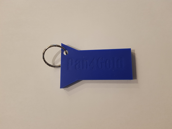 Pan4Gold Sluisbox sleutelhanger blauw - oranje - groen