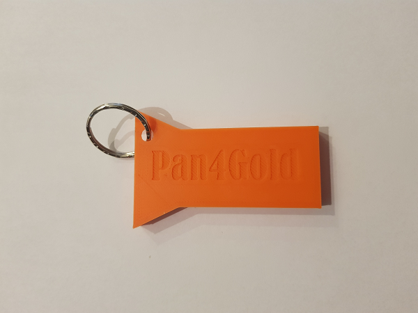 Pan4Gold Sluisbox sleutelhanger blauw - oranje - groen