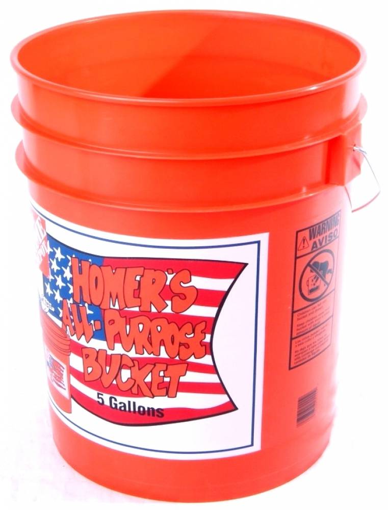 Amerikaanse 19 Liter-5 gallon emmer passend voor zeven (classifier)