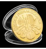 Wiener Philharmoniker 1 Oz Goudkleurig munt met capsule