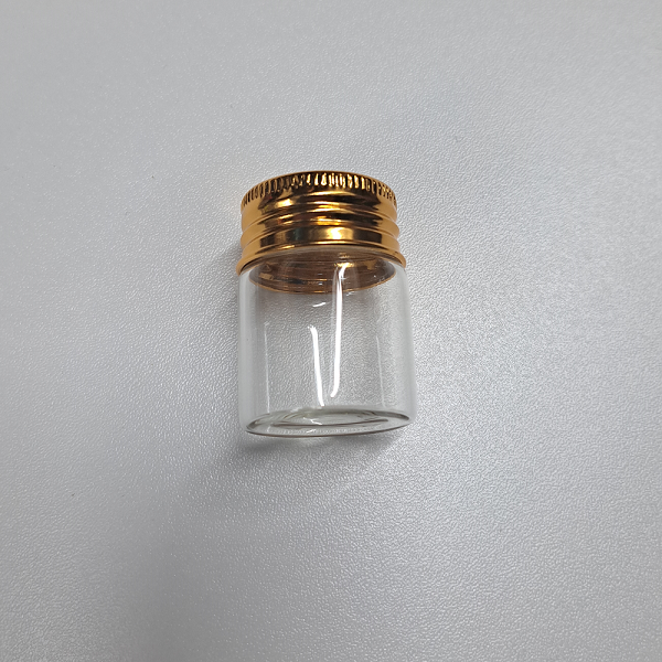 Pan4Gold Verzamelglas met goudkleurige schroefdop 15ml