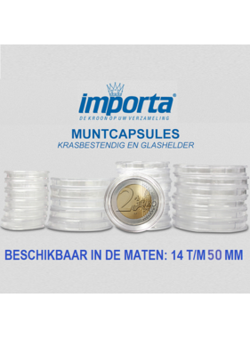 Importa Importa Muntcapsules 14 t/m 50mm en €-series vanaf