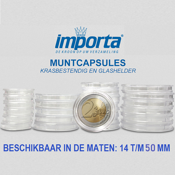 Importa Importa Muntcapsules in diverse maten