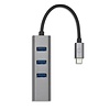 PEPPER JOBS TCH-2 a 3 ports USB-C 3.1 à USB 3.0 3- avec un port Gigabit Ethernet.