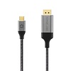 PEPPER JOBS Cavo C2DP18M da USB-C a DisplayPort 4K 60Hz da 1,8 m