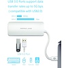 PEPPER JOBS TCH-4 is een USB-C 3.1 naar USB 3.0-hub met een USB-C PD-laadpoort, SD- & TF-kaartlezers en HDMI-output Silver