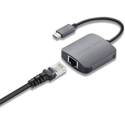 PEPPER JOBS Adattatore USB-C 3.1 a Gigabit Ethernet TCH-1.