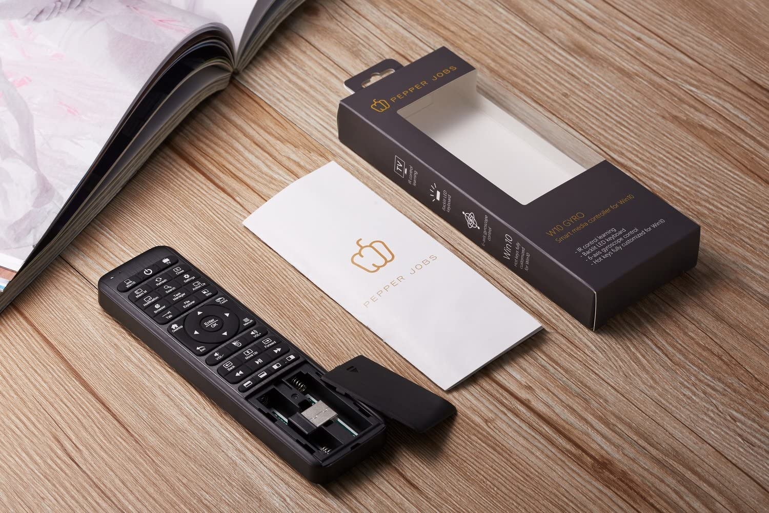 Le W10 GYRO est la première souris mondial gyro air à seulement 6axes