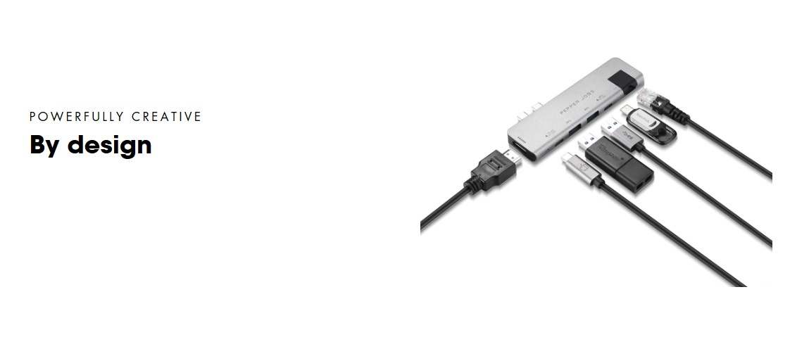 PEPPER JOBS MBP7 Plus USB-C hub