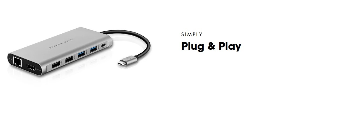 TCH-12 HUB USB C | PEPPER JOBS EU