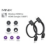 MINIX H1 Wireless HDMI to HDMI Dongle Display Adapter - Up to 50M