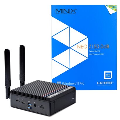 MINIX Z150-0dB 8GB/256GB Intel N150 Fanless Mini PC