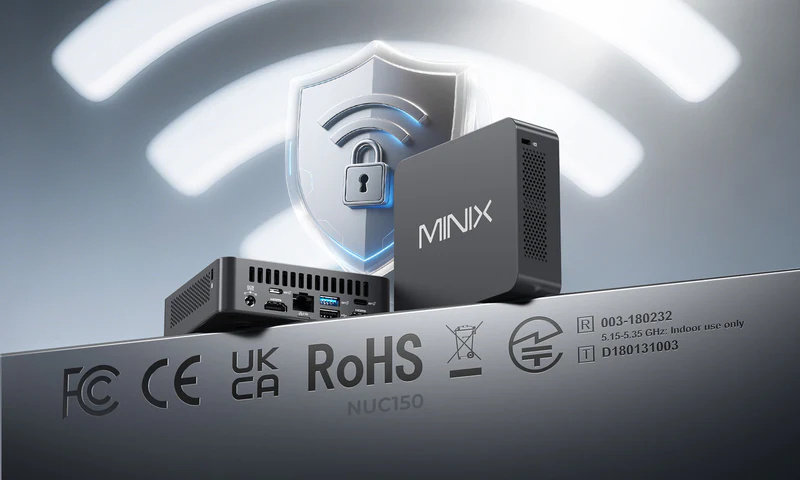 MINIX NUC150 Intel® Processor N150 16GB/512GB Mini PC