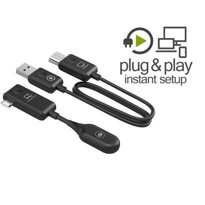 MINIX MINIX C1 USB-C to HDMI Wireless Display Dongle - Up to 50 Meters