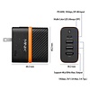 MINIX P4K PD 60W 4K HDMI GaN Charger with Interchangeable Plugs