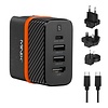 MINIX P4K PD 60W 4K HDMI GaN Charger with Interchangeable Plugs