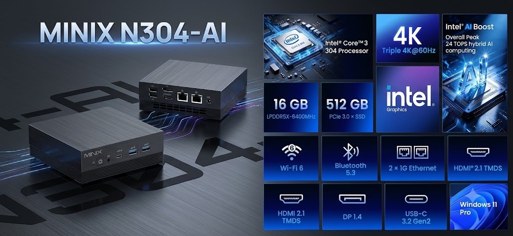 MINIX N304-AI Smart Import Solutions