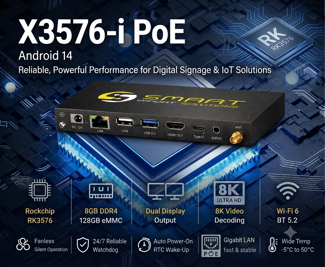 Annuncio del SIS X3576-i PoE