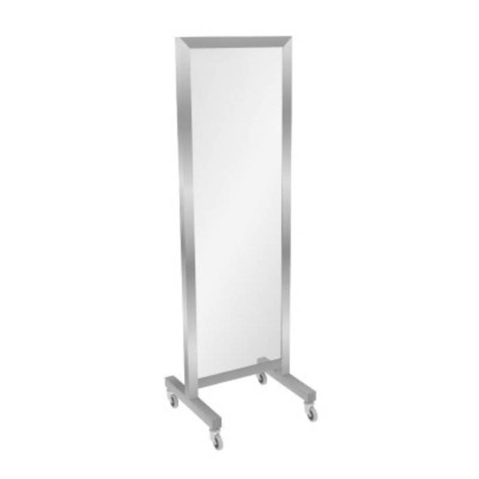 Spiegel tweezijdig, model Ruby, verrijdbaar