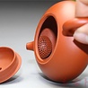 Yixing Pian Xishi Zhuni tea pot (140 cc, globe screen) Yixing Pian Xishi Zhuni tea pot (140 cc, globe screen)