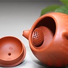 Yixing Zhuni Longdan tea pot (140 cc, globe screen) Yixing Zhuni Longdan tea pot (140 cc, globe screen)