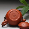 Yixing Zhuni Longdan tea pot (140 cc, globe screen) Yixing Zhuni Longdan tea pot (140 cc, globe screen)