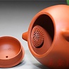Yixing Zhuni Longdan tea pot (220 cc, globe screen) Yixing Zhuni Longdan tea pot (220 cc, globe screen)