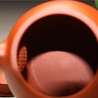 Yixing Zhuni Longdan tea pot (220 cc, globe screen) Yixing Zhuni Longdan tea pot (220 cc, globe screen)