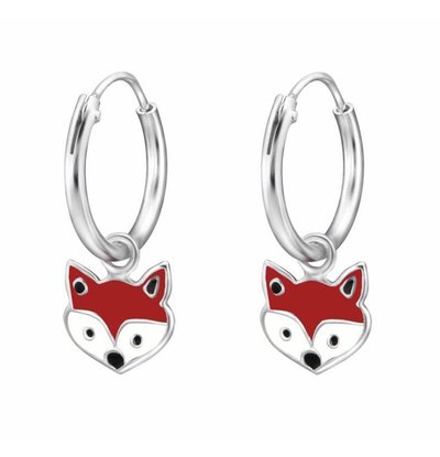 KAYA sieraden Children's earrings 'Red Fox'