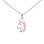 KAYA sieraden Kinderketting 'Unicorn' Roze