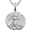 KAYA sieraden Silver children's necklace 'angel'