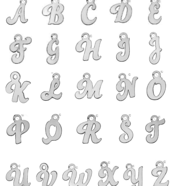 KAYA sieraden Letterketting 'Initials'