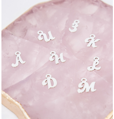 KAYA sieraden Mother Daughter set 'Choose your Initials'