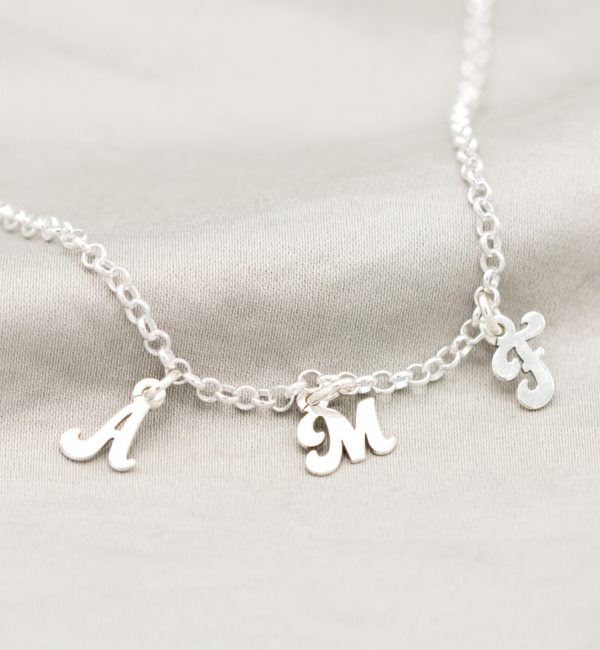 KAYA sieraden Letterketting 'Initials'