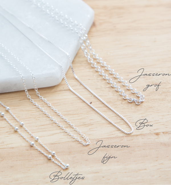 KAYA sieraden Silver set ‘Unicorn’ | necklace, ring, and earrings