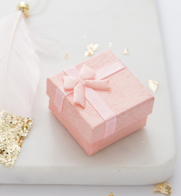 KAYA sieraden Silver children’s ring ‘Pink Butterfly’