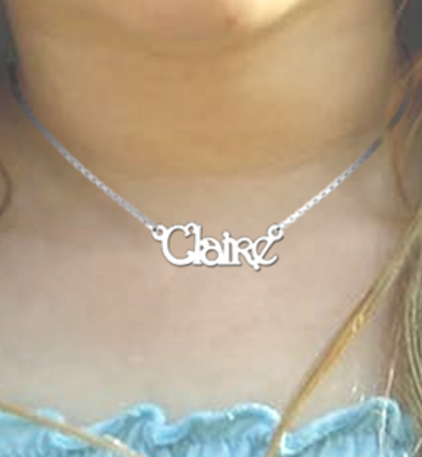 Sieraden Silver Name Necklace Child 'Personal'