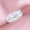KAYA sieraden Personalized Silver Ring 'Elegant Beauty' with Names