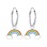 KAYA sieraden Children's Earrings Creoles 'Rainbow'