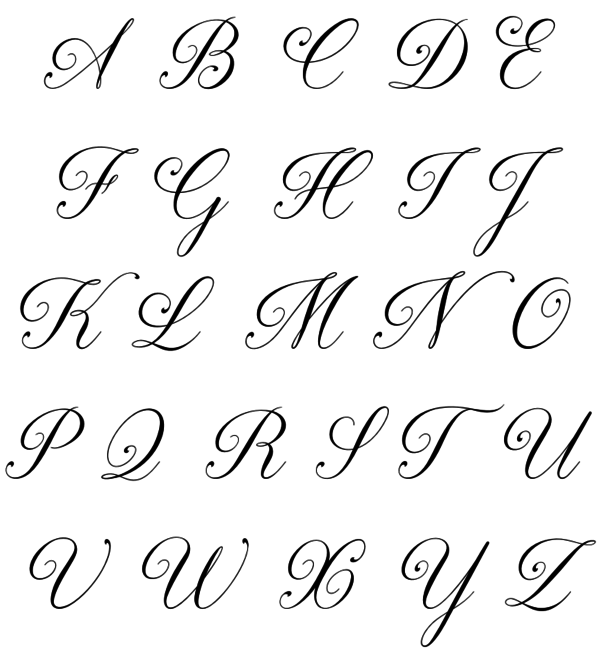 KAYA sieraden Letter necklace ‘Graceful Initial’