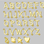 KAYA sieraden Inline armband Letters | Kies het aantal